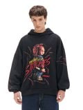 Čierna mikina s kapucňou Child's Play - čierna - CROPP - small1