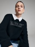 Bluza z ozdobnym kołnierzykiem - czarny - CROPP - small5