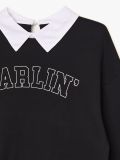 Bluza z ozdobnym kołnierzykiem - czarny - CROPP - small7