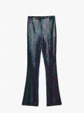 Paillettenhose mit hohe Taille - Schwarz - CROPP - small5