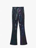 Paillettenhose mit hohe Taille - Schwarz - CROPP - small7