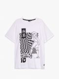 Koszulka z nadrukiem Captain Tsubasa - biały - CROPP - small4