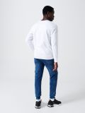 Biała męska koszulka longsleeve - biały - CROPP - small6