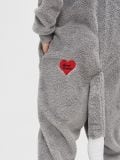 Pijama-salopetă lup - gri-închis - CROPP - small4