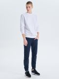 Stretch twill joggers - Navy - CROPP - small1