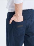 Stretch twill joggers - Navy - CROPP - small4