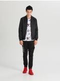 Pantaloni jogger Techwear cu buzunar detașabil - negru - CROPP - small1