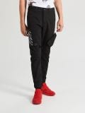 Pantaloni jogger Techwear cu buzunar detașabil - negru - CROPP - small2