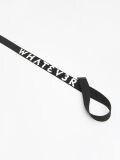 Parciany pasek z nadrukiem - czarny - CROPP - small3