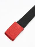 Parciany pasek z metalową klamrą - czarny - CROPP - small3