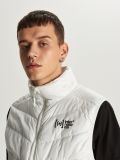 Pikowana kamizelka - biały - CROPP - small5