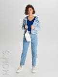 Mom jeans - niebieski - CROPP - small1