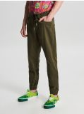 Spodnie jogger - zielony - CROPP - small2