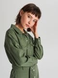 Kombinezon w militarnym stylu - zielony - CROPP - small2