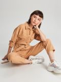 Military style jumpsuit - Braun - CROPP - small1