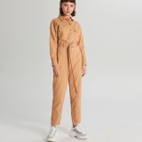 Military style jumpsuit - Braun - CROPP - small2