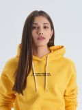 Bluza hoodie z kapturem - żółty - CROPP - small2