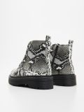 Fűzős bokacipő - fehér - CROPP - small4