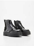 Sznurowane botki - czarny - CROPP - small3