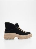 Pantofi călduroși cu talpă lată - negru - CROPP - small1