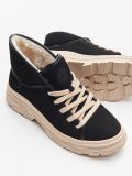 Pantofi călduroși cu talpă lată - negru - CROPP - small2