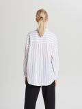 Lniana koszula oversize - granatowy - CROPP - small3
