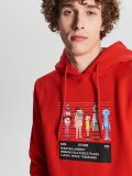 Bluza z kapturem Rick and Morty - czerwony - CROPP - small3