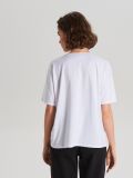 Koszulka z kotem - biały - CROPP - small3