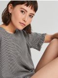 Dwuczęściowa piżama w kratkę - czarny - CROPP - small2