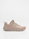 Jednokolorowe sneakersy - beżowy - CROPP - small1