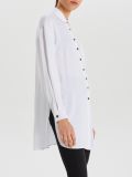 Cămașă lungă oversize - alb - CROPP - small4