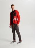 FÉRFI SZABADIDŐ FELSŐ - piros - CROPP - small1