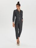 Jeansowy kombinezon - szary - CROPP - small1