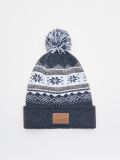 Căciulă de iarnă cu pompon - bleumarin - CROPP - small1