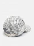 Czapka z daszkiem w kratę - biały - CROPP - small2
