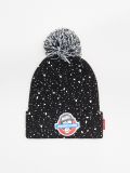 Czapka z pomponem - czarny - CROPP - small1