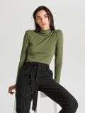 Maletă basic uni - verde-oliv - CROPP - small3