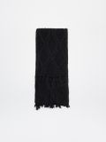 Szalik z wełną - czarny - CROPP - small1