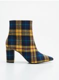 Check print ankle boots - Gelb - CROPP - small1