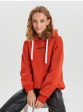 Bluza z kapturem - pomarańczowy - CROPP - small1