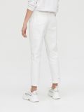 Mom jeans z przetarciami - biały - CROPP - small4