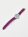 Zegarek na rękę aksamitny - purpurowy - CROPP - small1