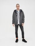 Ciepła bluza z kapturem - czarny - CROPP - small2