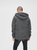 Ciepła bluza z kapturem - czarny - CROPP - small5
