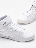 Műbőr magas szárú edzőcipő - fehér - CROPP - small2