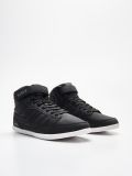 Ghete sport peste gleznă, din imitație de piele - negru - CROPP - small3