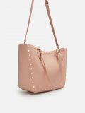 Torebka z ćwiekami - różowy - CROPP - small3