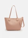 Torebka z ćwiekami - różowy - CROPP - small5
