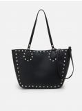 Torebka z ćwiekami - czarny - CROPP - small1