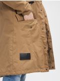 Parka z kapturem - brązowy - CROPP - small5